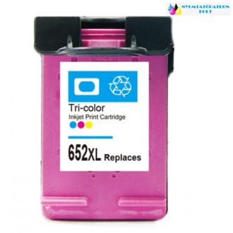   HP 652XL (F6V24AE) színes utángyártott tintapatron nagykapacitású