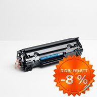   HP CF283X/CRG-737 (CF283X)utángyártott toner nagykapacitású
