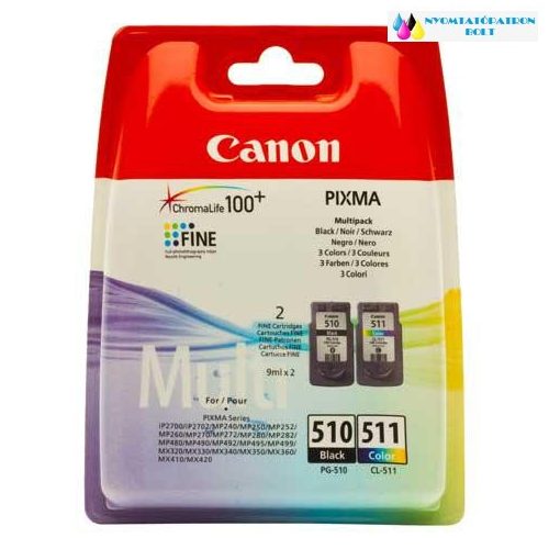Canon PG-510/ CL-511 patron multipack eredeti tintapatron BS2970B010AA