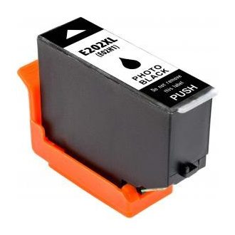Epson T02H1 [202 PhBK XL] fekete utángyártott tintapatron