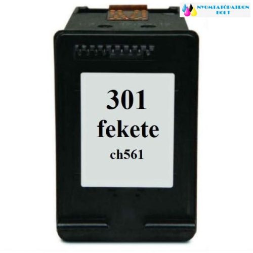 HP 301 (CH561EE) utángyártott tintapatron fekete