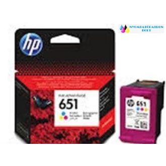 HP 651 színes eredeti tintapatron  C2P11AE