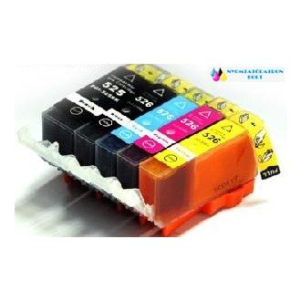 Canon CLI-526 BK + chip fekete utángyártott tintapatron