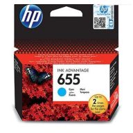 HP 655 cyán CZ110AE szines eredeti tintapatron