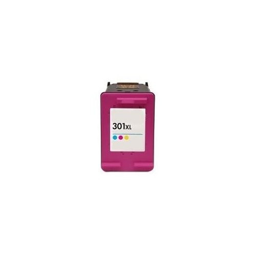 HP 301XL Color  (CH564EE) színes utángyártott tintapatron