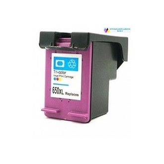 HP 650XL CZ102AE Utángyártott Tintapatron színes