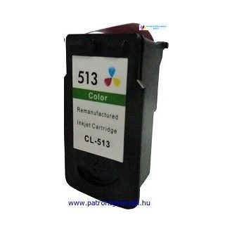   Canon CL-513 színes utángyártott tintapatron (nagykapacitású)