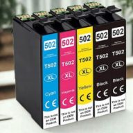   Epson 502 XL (C13T02W64010) CMYK utángyártott tintapatron csomag