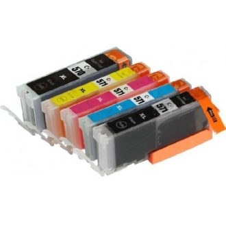   Canon CLI-571 Bk-C-M-Y + PGI-570 [1-1db XL] utángyártott tintapatron csomag 5 db-os