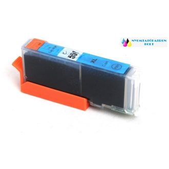 Canon CLI-551C XL cyán utángyártott chipes tintapatron