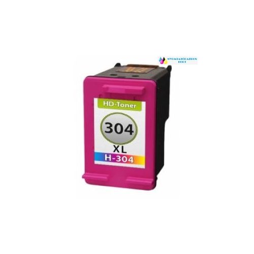 HP 304XL N9K07AE utángyártott tintapatron színes
