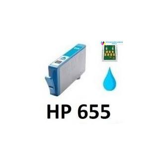   HP 655 XL C CZ110AE utángyártott cyán tintapatron nagykapacitású
