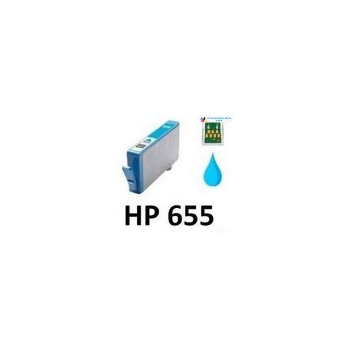 HP 655 XL C CZ110AE utángyártott cyán tintapatron nagykapacitású