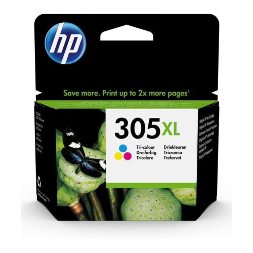 HP 305XL színes eredeti tintapatron 3YM63AE.