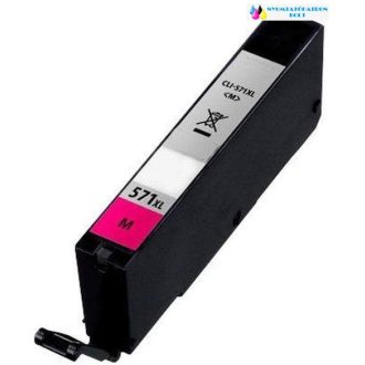 Canon CLI-571M XL utángyártott magenta tintapatron chipes